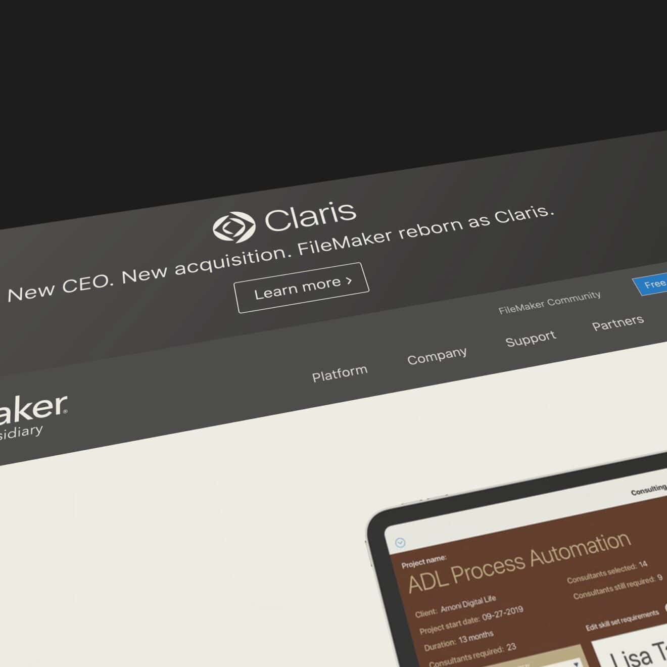 Zurück in die Zukunft: FileMaker wird Claris